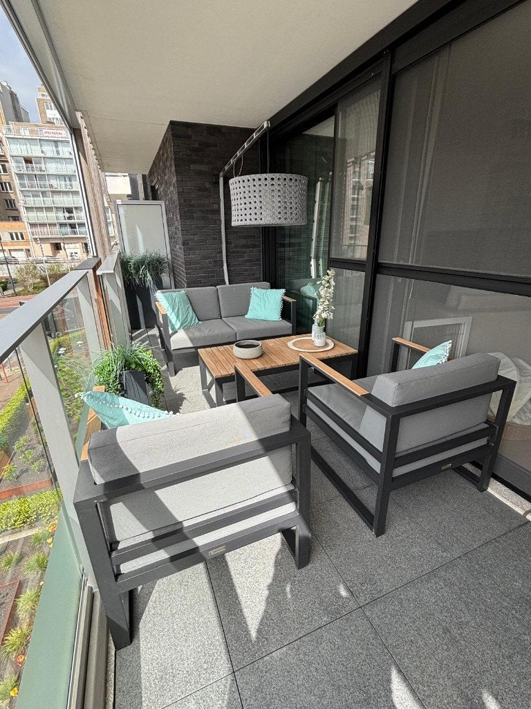 Loungeset, Aluminium, Comme neuf, Chaise, Sets de jardin