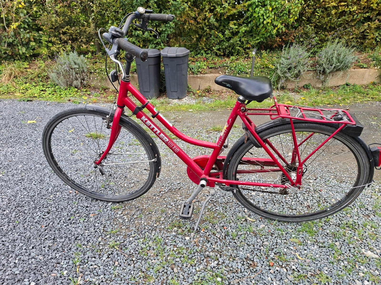 kettler damesfiets, Ophalen, Versnellingen