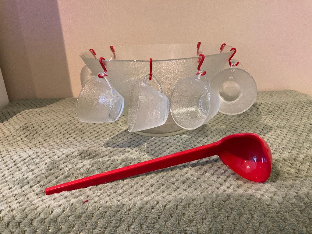 Punch bowl vintage, Ophalen