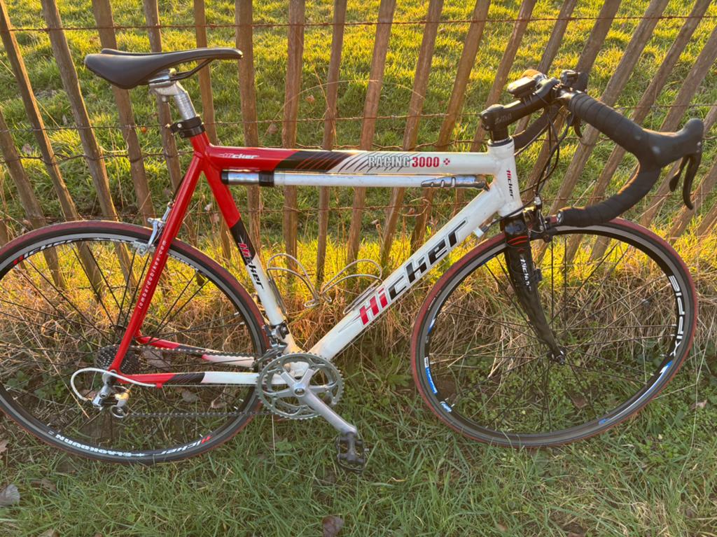 Hicker Racing 3000 maat 61 koersfiets, Ophalen, Zo goed als nieuw