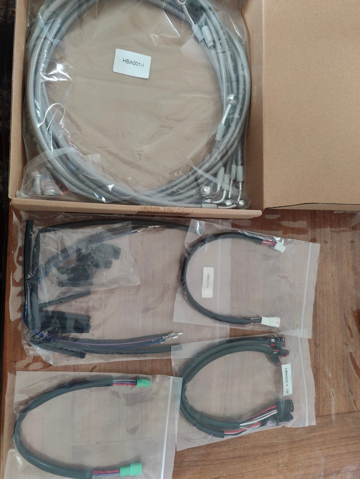Stuur: Kabel verlenging., Motoren, Ophalen