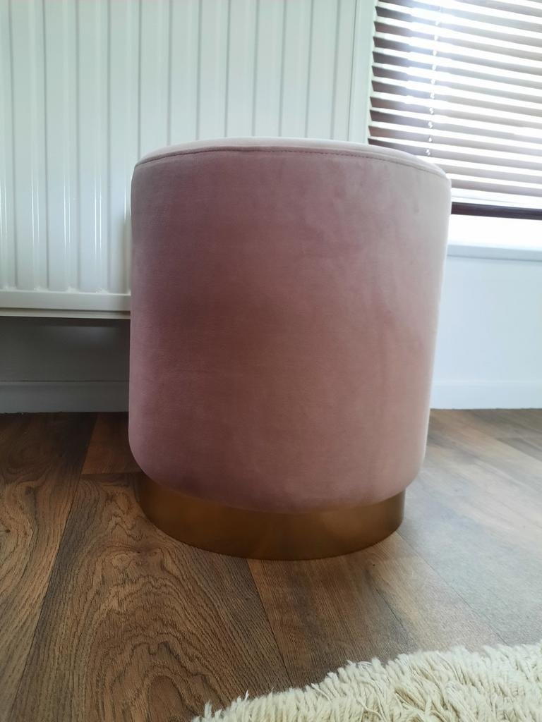 Poef velours Furnified, Huis en Inrichting, Ophalen, Zo goed als nieuw
