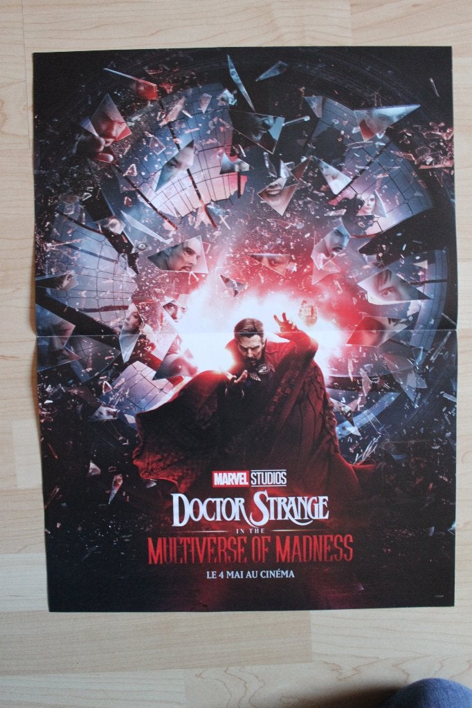 filmaffiche Doctor Strange 2022 Marvel filmposter, Collections, Posters & Affiches, Enlèvement ou Envoi, Rectangulaire vertical