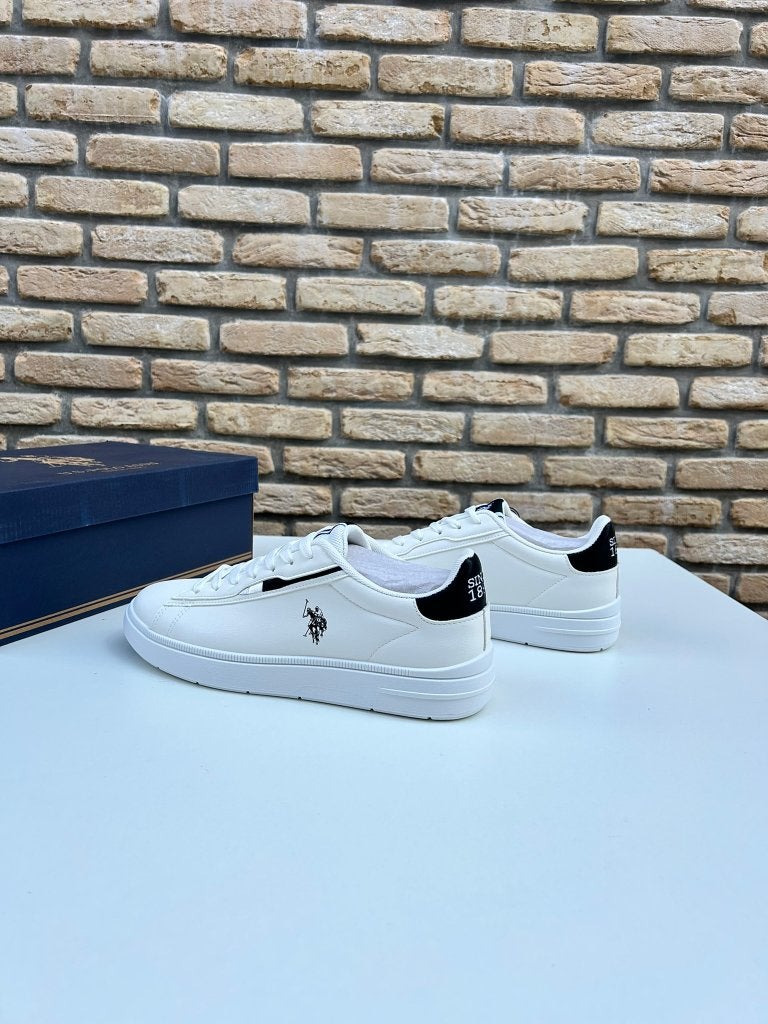 U.S. Polo Assn. Sneakers Heren 42 – Wit/Zwart, Vêtements | Hommes, Chaussures, Neuf, Enlèvement ou Envoi, Blanc, Baskets