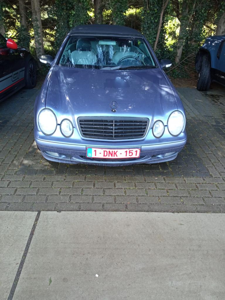 Mercedes clk komp bwj 2002, Auto's, Mercedes-Benz, Automaat, Cabriolet, Particulier, CLK