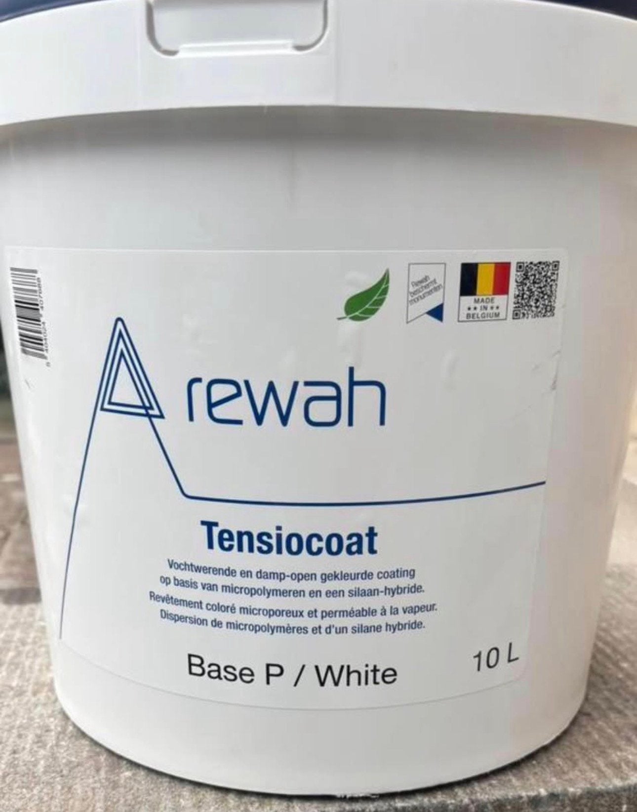 Peinture à vendre Tensiocoat    TENSIOCOAT P 10 L emmer, Bricolage & Construction, Enlèvement ou Envoi, Comme neuf, Peinture