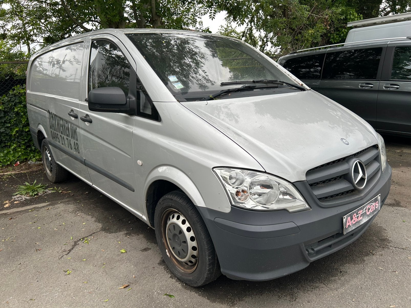 Mercedes Vito 113CDI / Getik in motor / zo meenemen, Auto's, Stof, Zwart, Bedrijf, Overige carrosserie