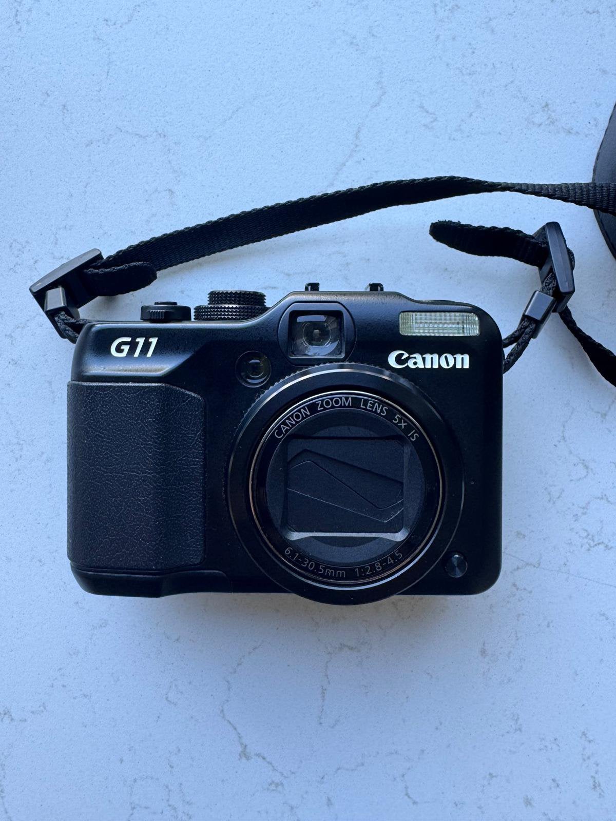 Canon powershot G11, Audio, Tv en Foto, Fotocamera's Digitaal, Ophalen of Verzenden, Zo goed als nieuw, Draagriem, Canon