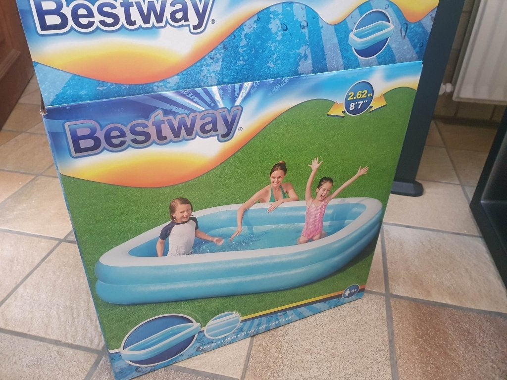Bestway zwembad, Tuin en Terras, Zwembaden, Ophalen, Gebruikt, Opblaaszwembad