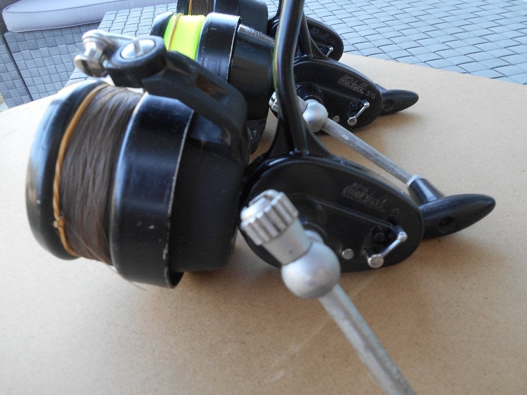 Zee molens 3 x Mitchell 316, Watersport en Boten, Ophalen, Gebruikt, Molen