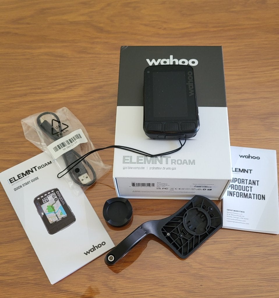 Wahoo ELEMNT ROAM v2 GPS fietscomputer, Enlèvement ou Envoi, GPS, Utilisé