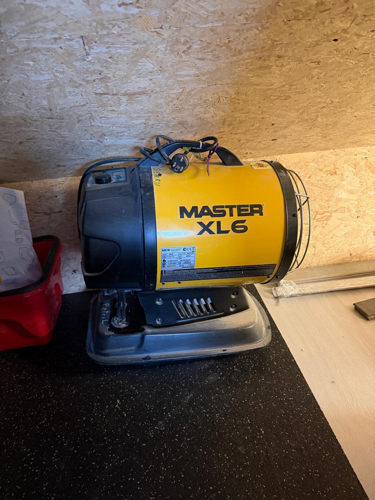 Heteluchtkanon Master XL6, Enlèvement, Comme neuf