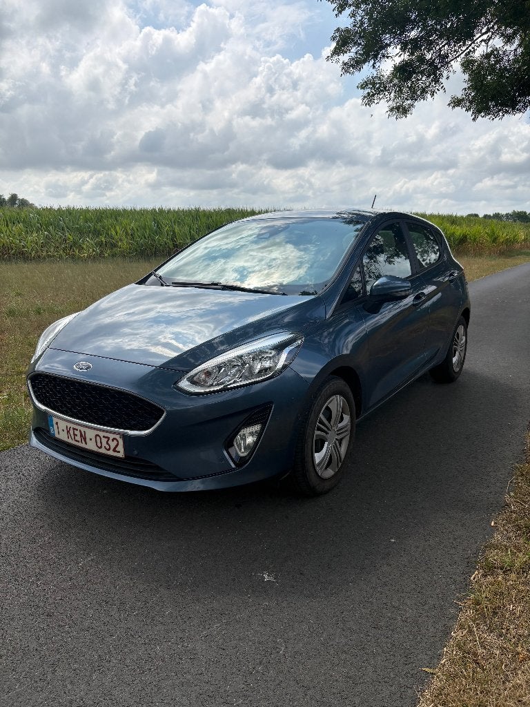 Ford Fiësta Ecoboost, Auto's, Voorwielaandrijving, Multifunctioneel stuurwiel, Stof, Blauw