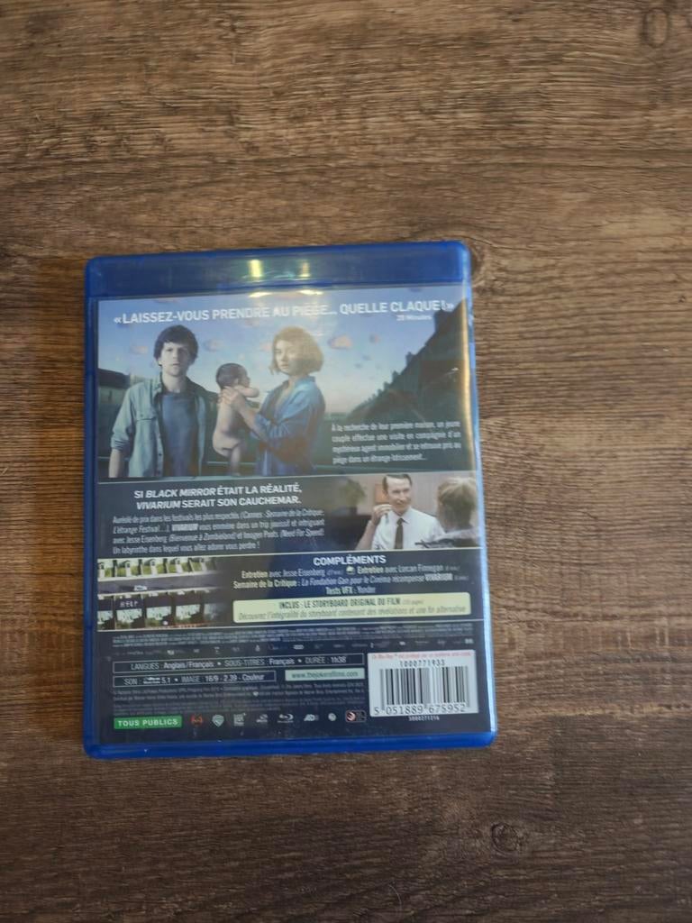 Vivarium (blue-ray), Enlèvement