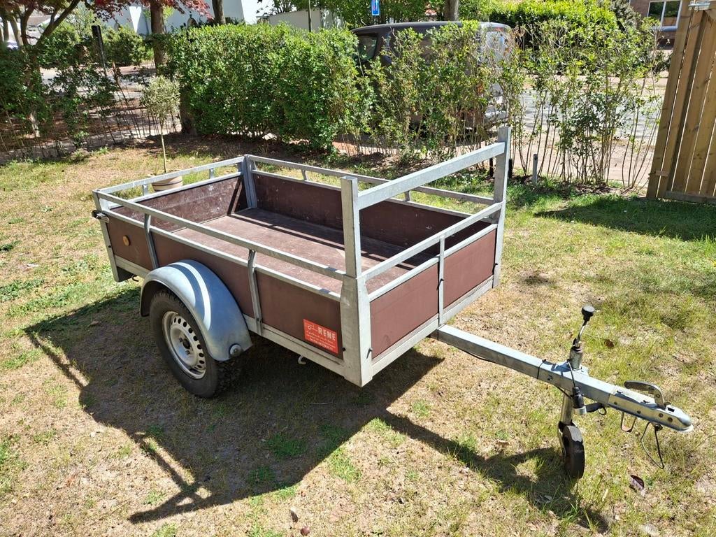 Aanhangwagen met zeil op maat, Autos : Divers, Remorques, Enlèvement