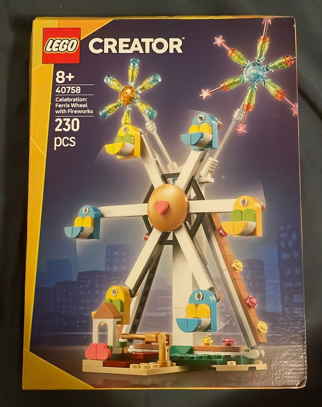 Lego - celebration: ferris wheel with fireworks 40758, Ophalen of Verzenden, Zo goed als nieuw, Lego