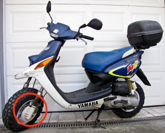 originele remschif bescherming yamaha bump/mbk rocket, Enlèvement ou Envoi, Yamaha