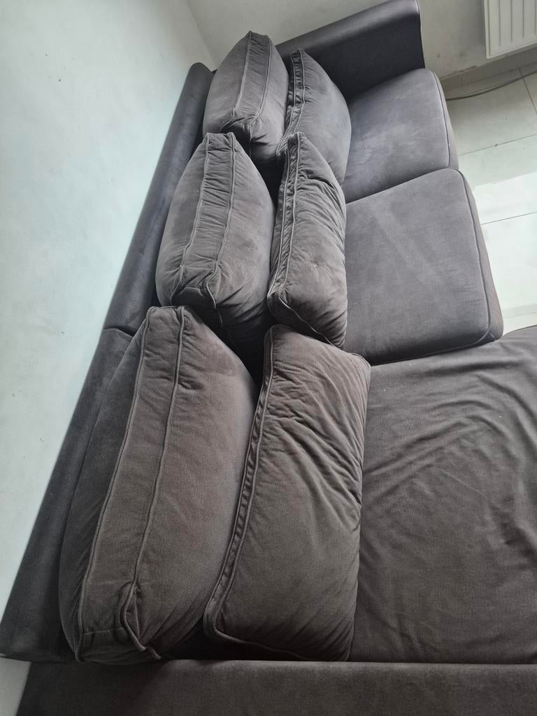 Canape d angle côté  droit, Enlèvement, Comme neuf, Tissus, Canape a angle côté droit