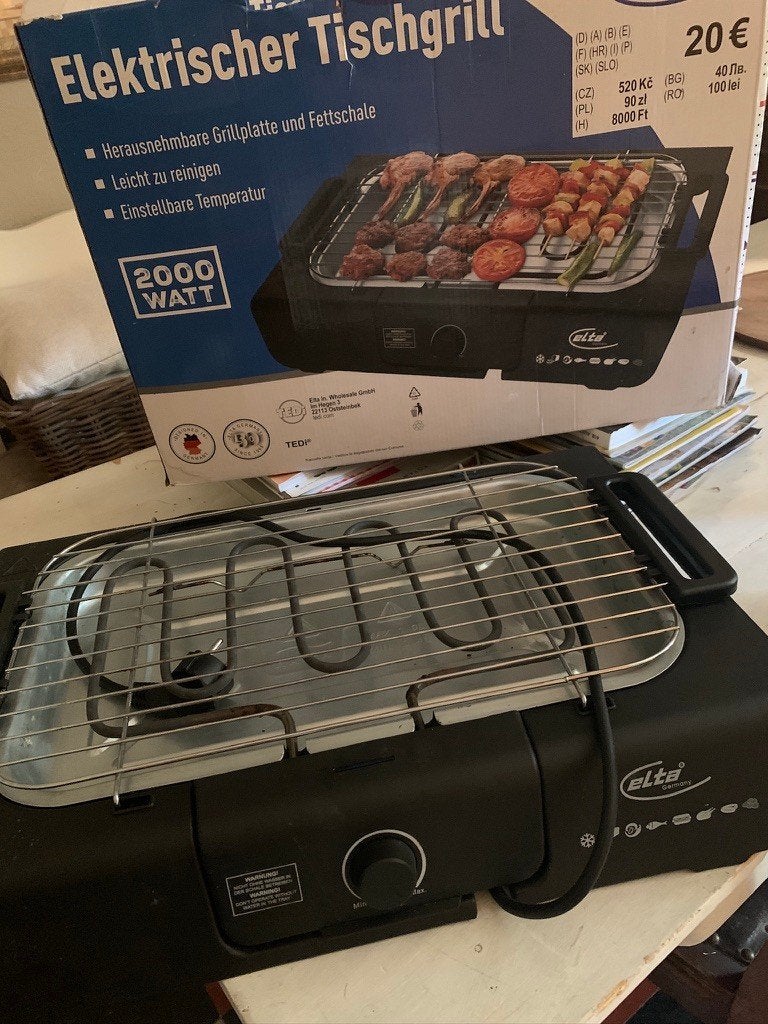 Electrische grill / barbeque / bbq, Ophalen of Verzenden