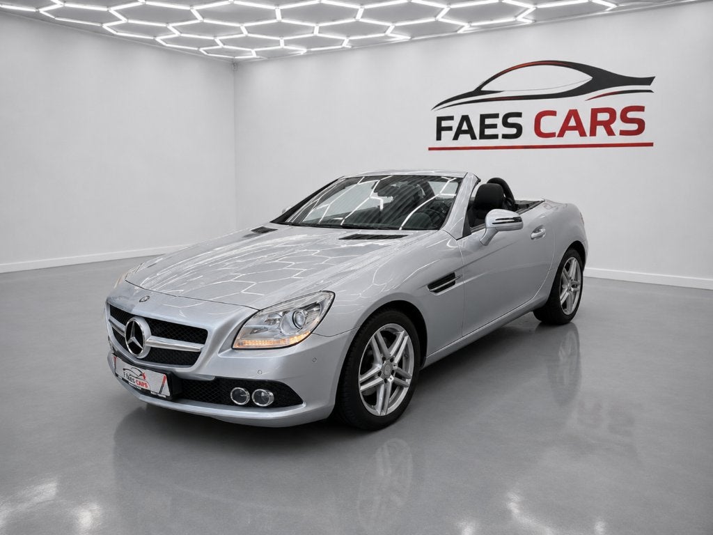 mercedes slk 200, Auto's, Mercedes-Benz, Bedrijf, Te koop, SLK, Benzine, Euro 6, Cabriolet, 2 deurs, Handgeschakeld, Zilver of Grijs