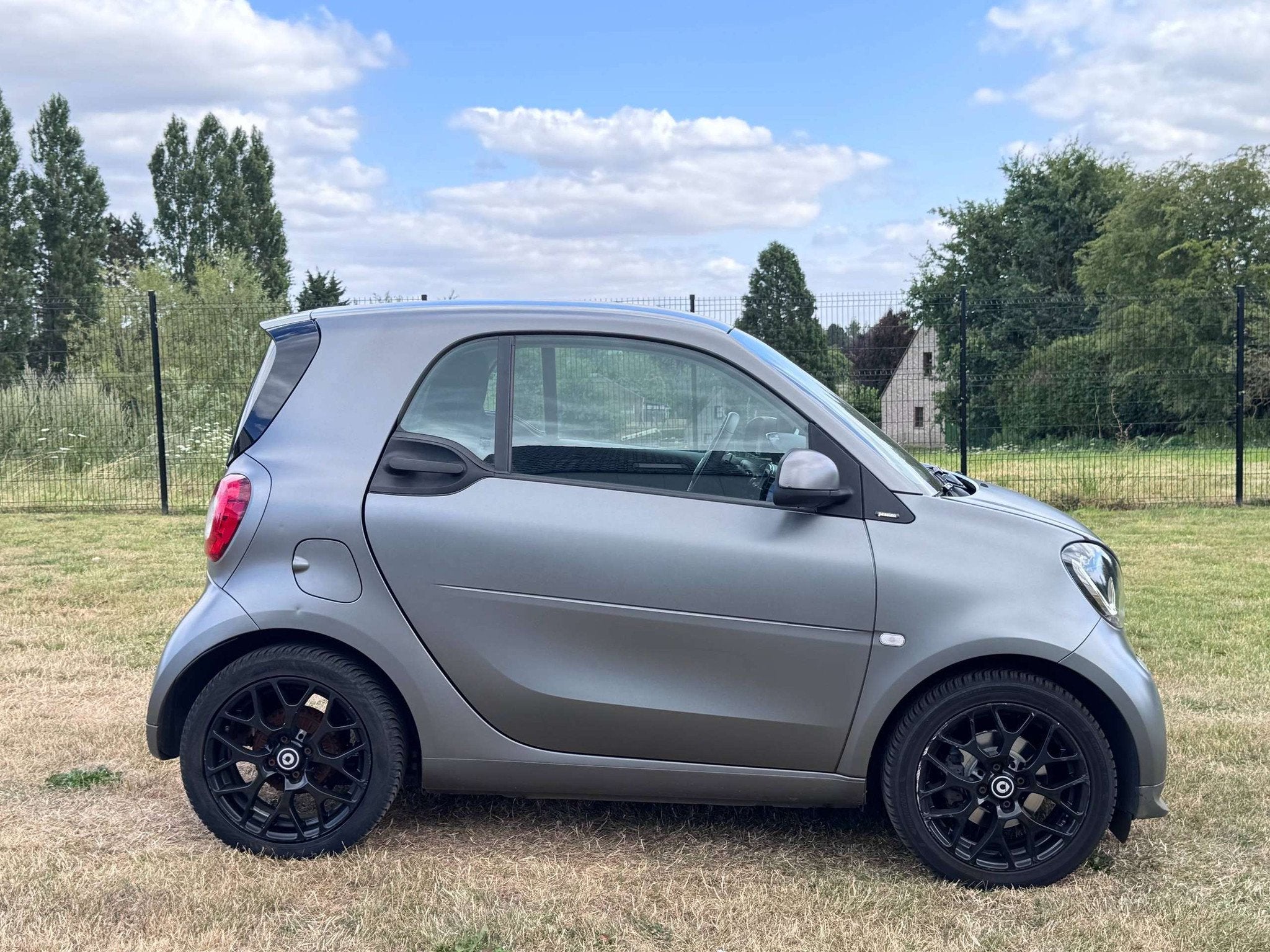 Smart Fortwo Coupé 0.9 Turbo DCT EU6 PANO GPS AUTO TVA RECU, Argent ou Gris, Achat, Euro 6, Entreprise