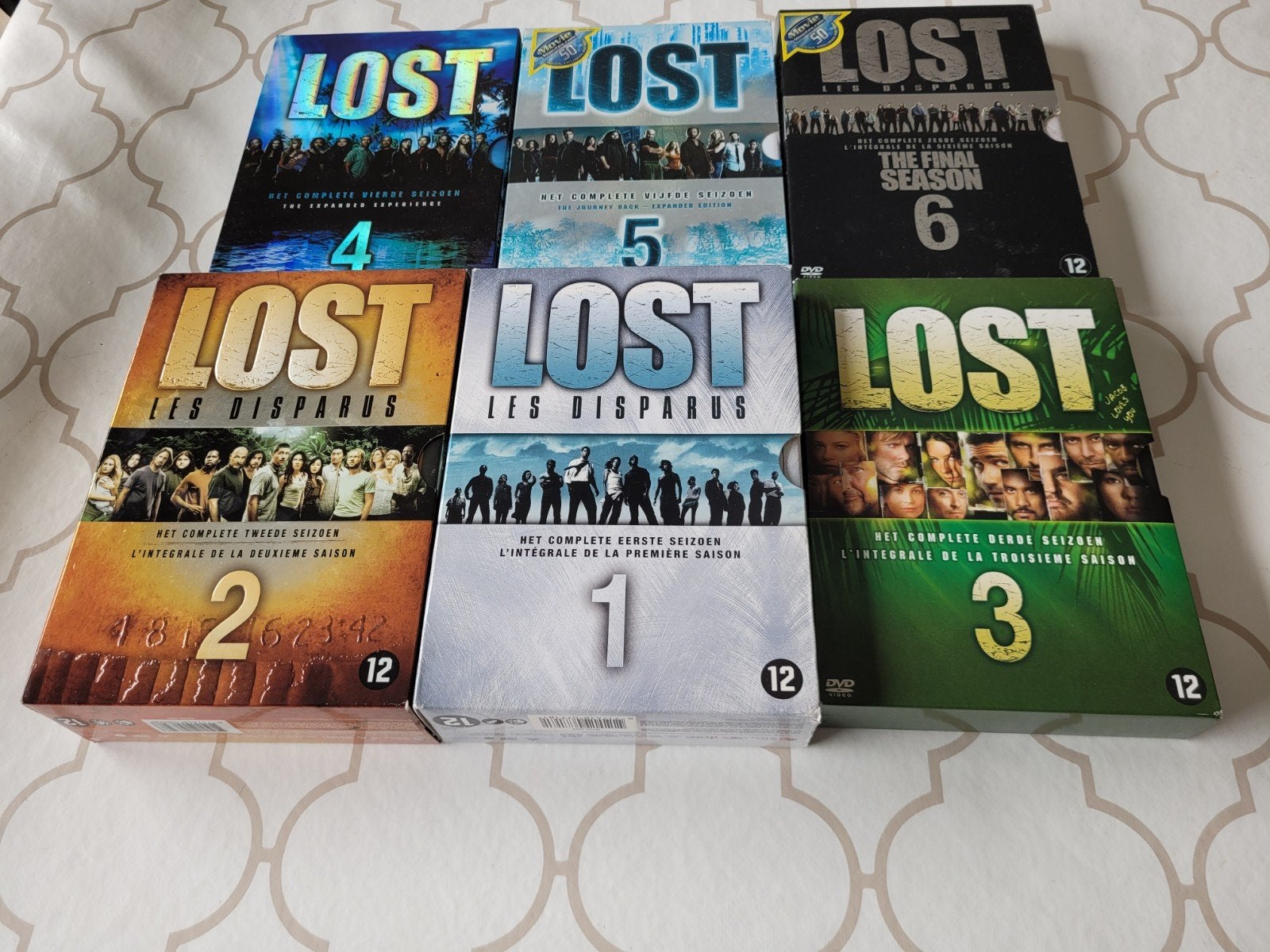 dvds van lost, Ophalen, Nederlands, Inclusief doosje, Zo goed als nieuw