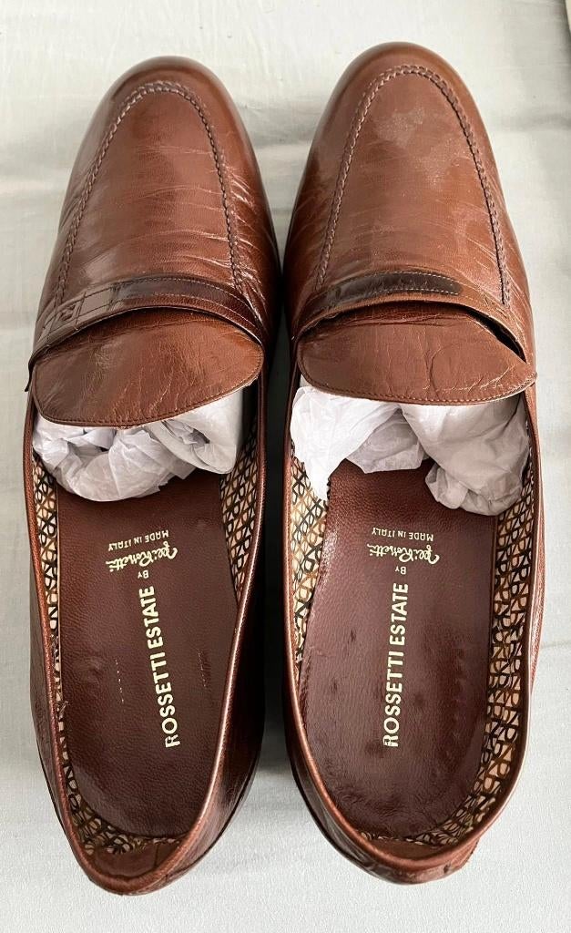 Chaussure homme, Fratelli Rossetti, Mocassins cuir, Enlèvement ou Envoi, Espadrilles et Mocassins, Autres couleurs, Comme neuf