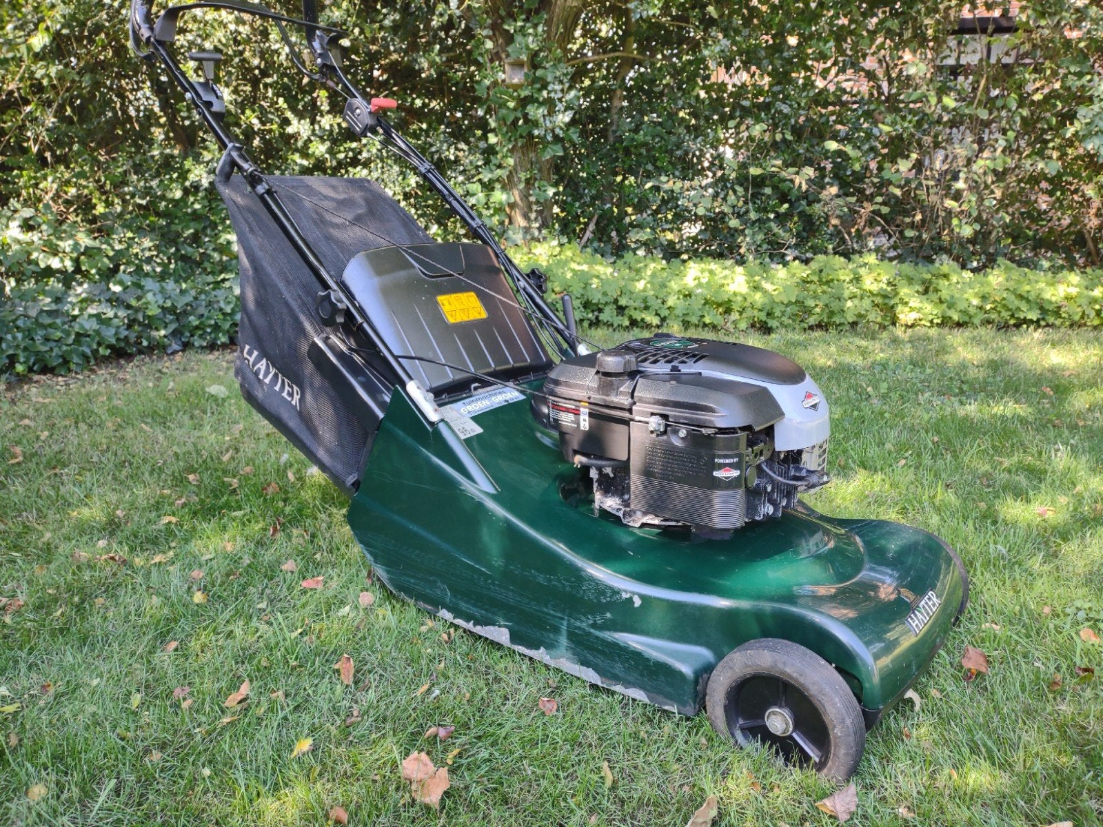 HAYTER harrior 48 grasmaaier., Ophalen, Cirkelmaaier, Gebruikt, 40 t/m 49 cm