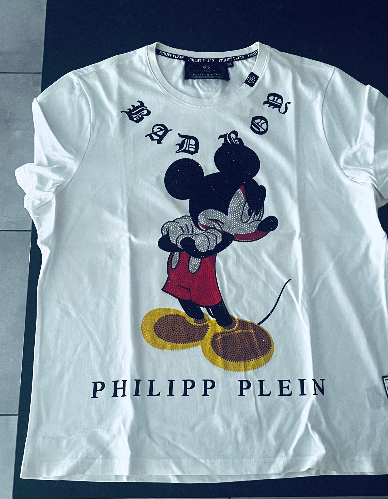 Phillip Plein Bad Boy, Enlèvement ou Envoi, Comme neuf, Taille 56/58 (XL), Blanc