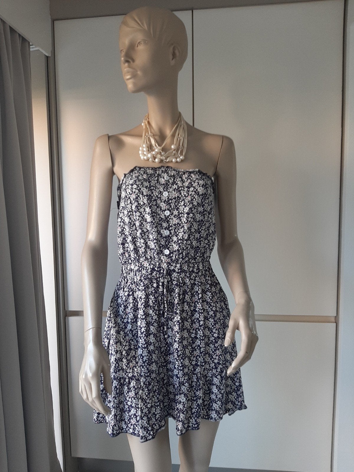 Mini strapless jurk, Kleding | Dames, Ophalen of Verzenden, Maat 36 (S)