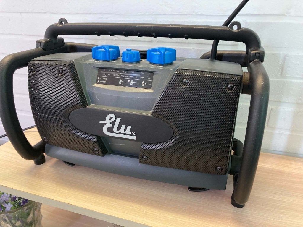 Robuuste werfradio/bouwplaatsradio ELU, Enlèvement, Utilisé, Radio de chantier