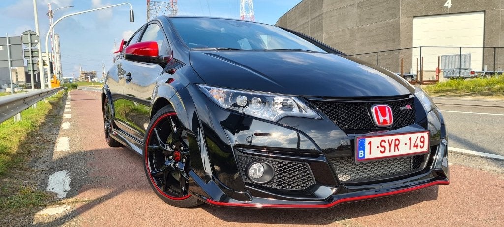 Honda Civic Type R FK2 Black Edition, Voorwielaandrijving, Zwart, 4 cilinders, Alcantara