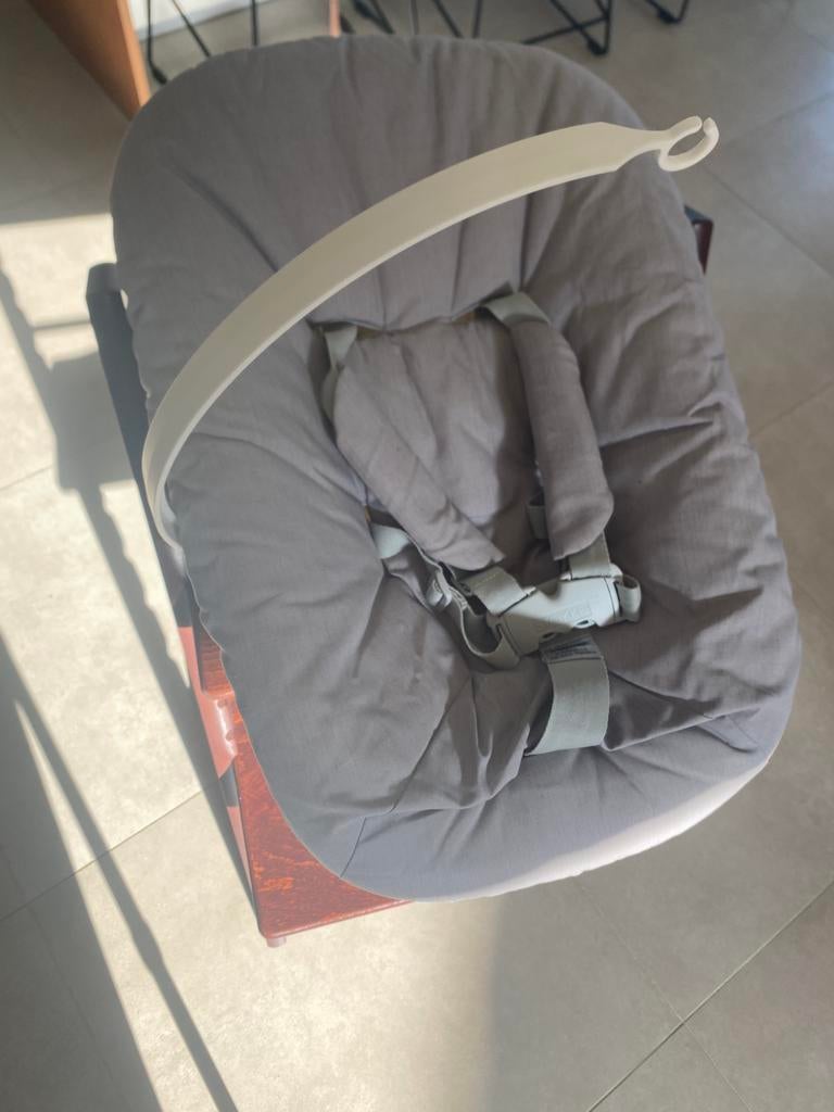 Stokke newborn zitje, Kinderen en Baby's, Kinderstoelen, Ophalen, Zo goed als nieuw, Hangstoel, Gordel(s)
