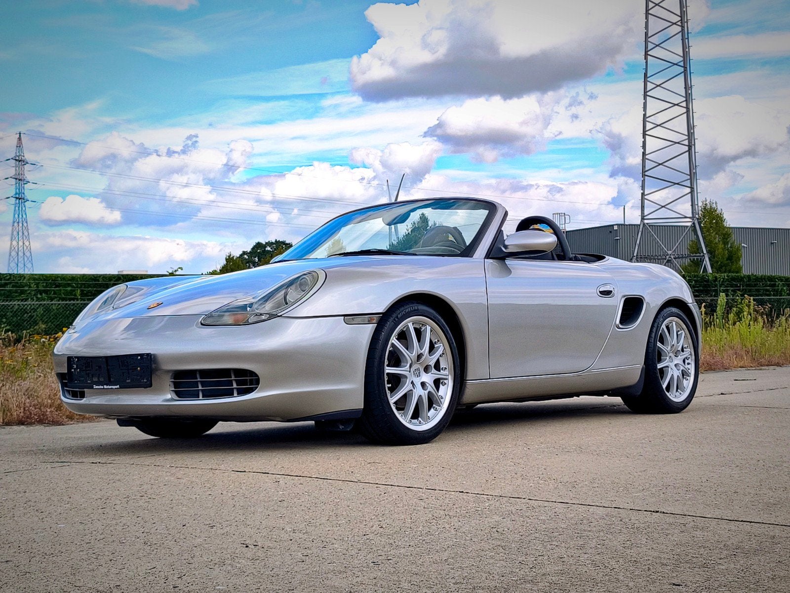 Porsche Boxster 2.7 xenon leder 2delige breedset, Autos, Cuir, Argent ou Gris, Achat, Entreprise