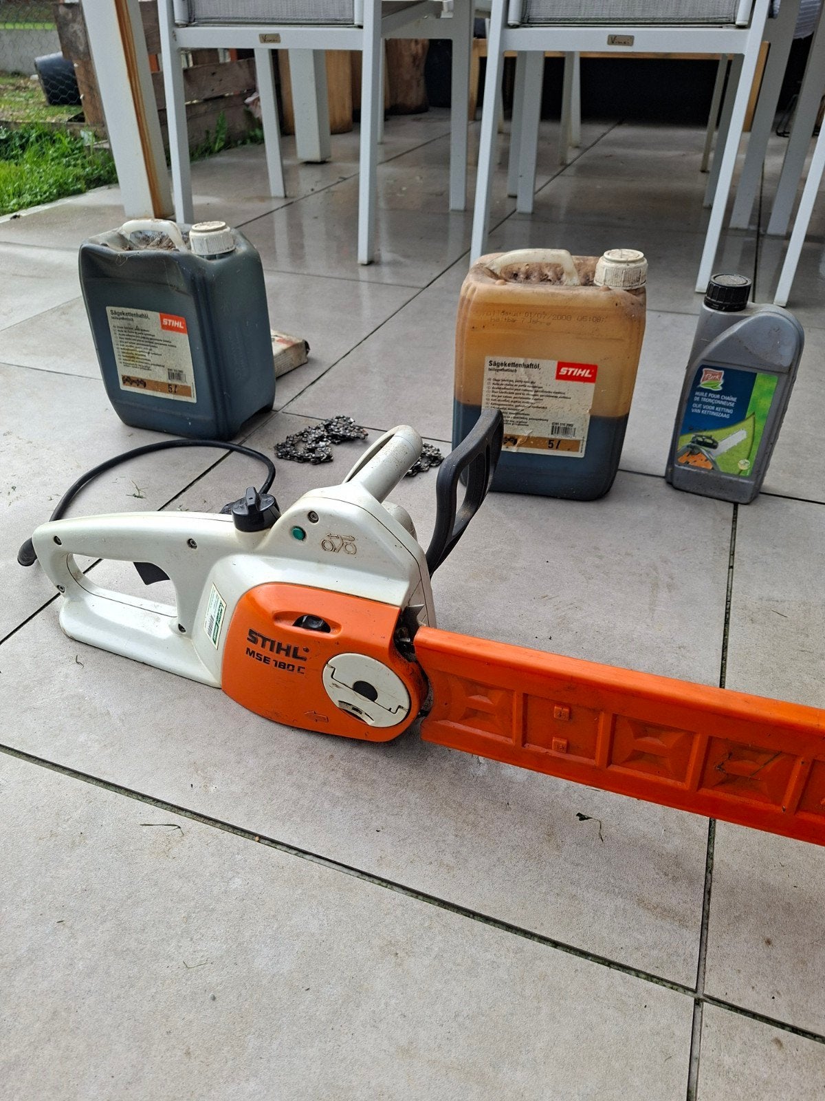 kettingzaag STIHL MSE 180c 1800w, Jardin & Terrasse, Enlèvement
