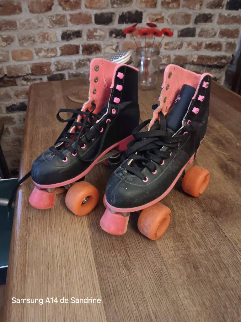 Patins à roulettes, Sport en Fitness, Skeelers, Gebruikt, Wielen of Lagers, Dames, Ophalen