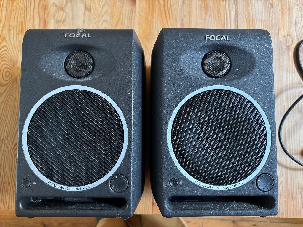 Focal CMS 50 studio monitors - excellent condition, Audio, Tv en Foto, Ophalen, Gebruikt, Audio