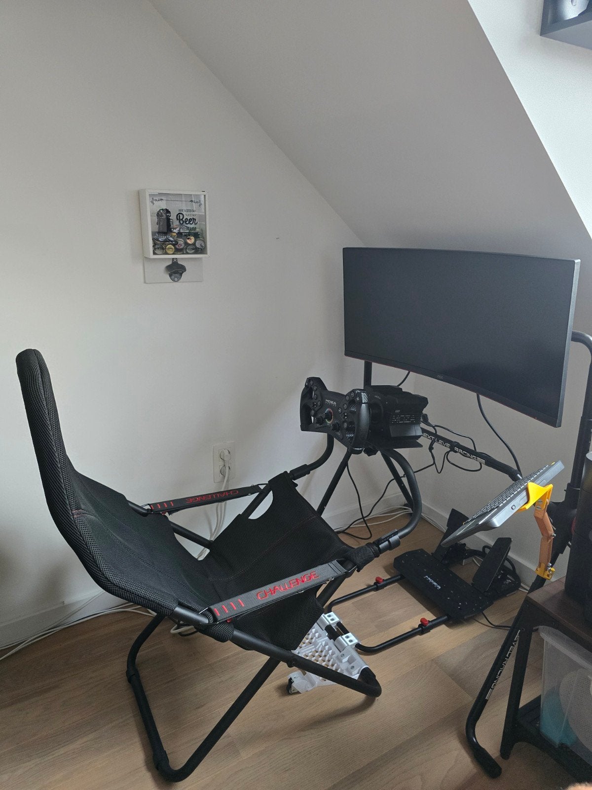 Sim Race Setup Moza R9, Consoles de jeu & Jeux vidéo, Enlèvement, Autres marques, Comme neuf
