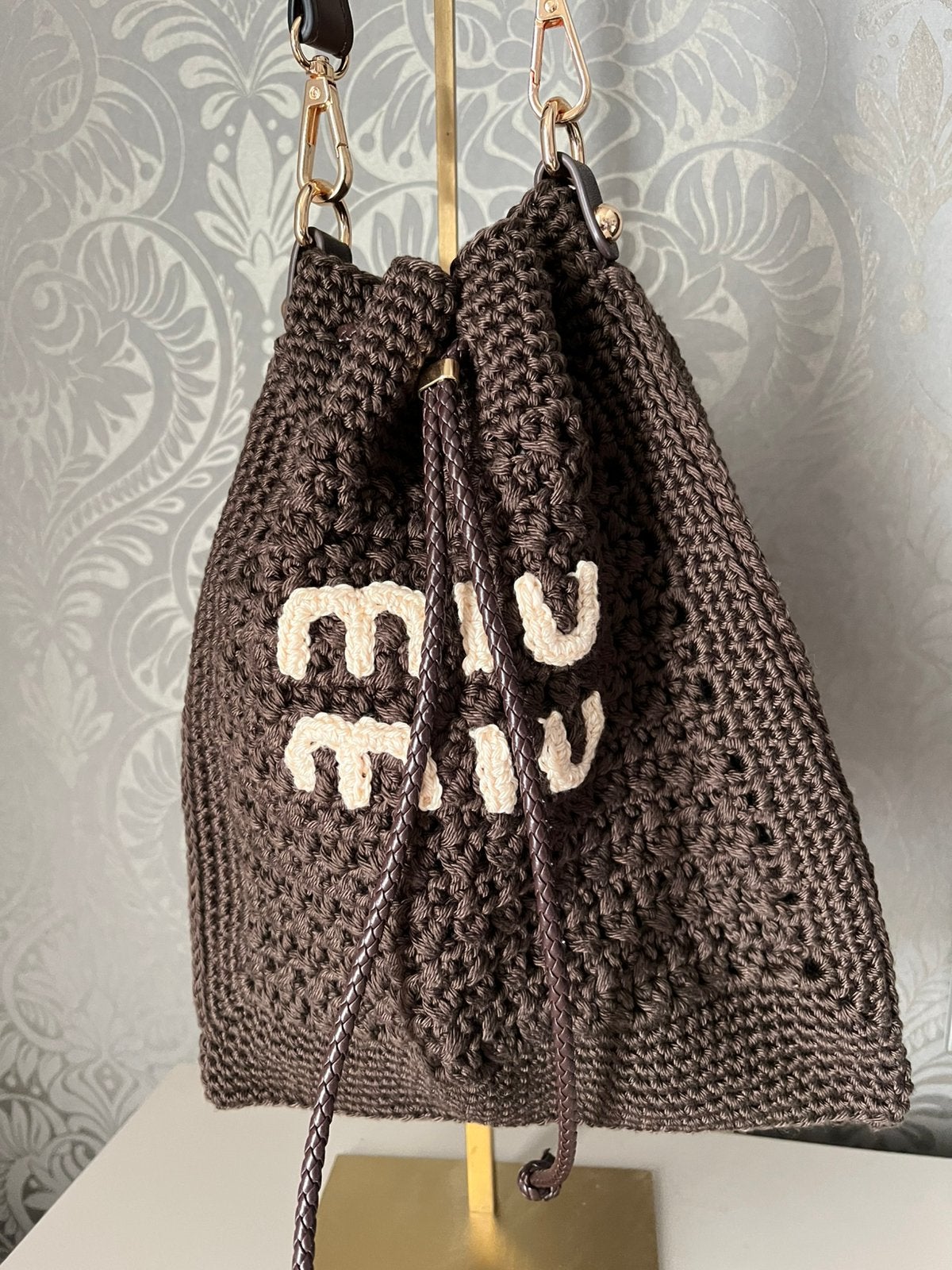 tasje zelf gehaakt, Handtassen en Accessoires, Tassen | Damestassen, Ophalen, Nieuw, Handtas