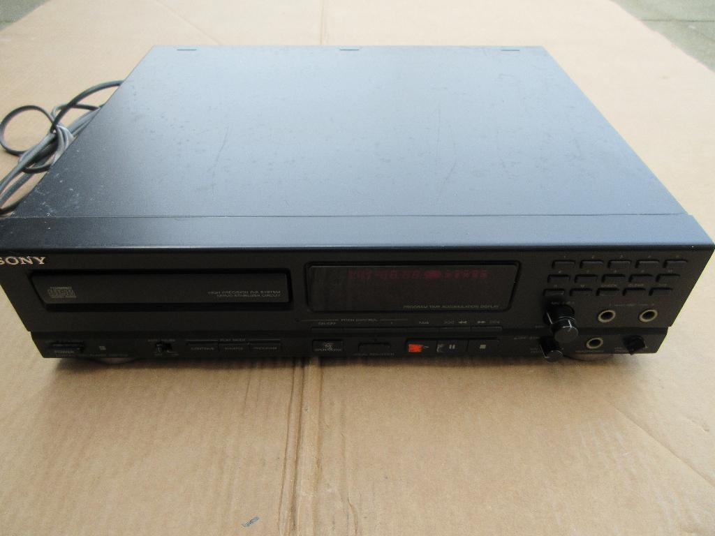 Sony cd-speler met pitch control, Enlèvement, Sony