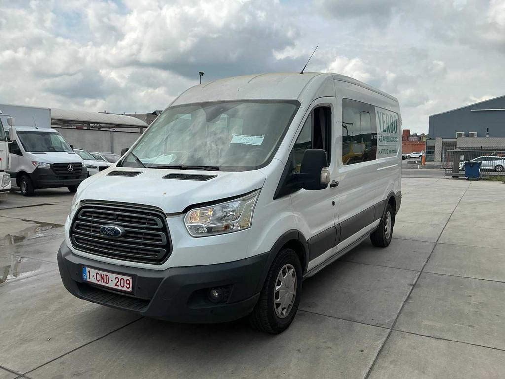 Ford Transit Lichte vrachtwagen, Auto's, Bestelwagens en Lichte vracht, Bedrijf, Ford, Diesel, Euro 6, Handgeschakeld, Gebruikt