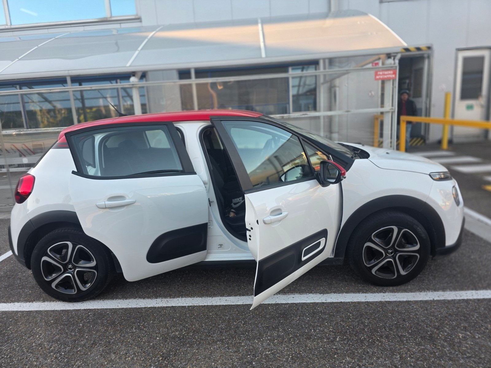 citreon c3, Auto's, Stof, Zwart, Adaptieve lichten, Beige