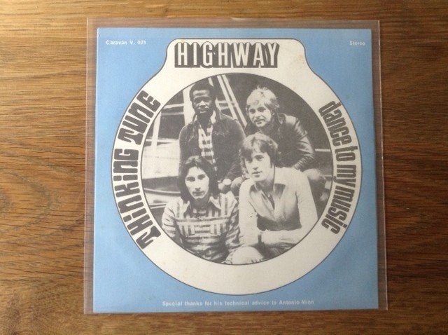 single highway, Beschermende buitenhoes, Ophalen of Verzenden, 7 inch, Rock en Metal