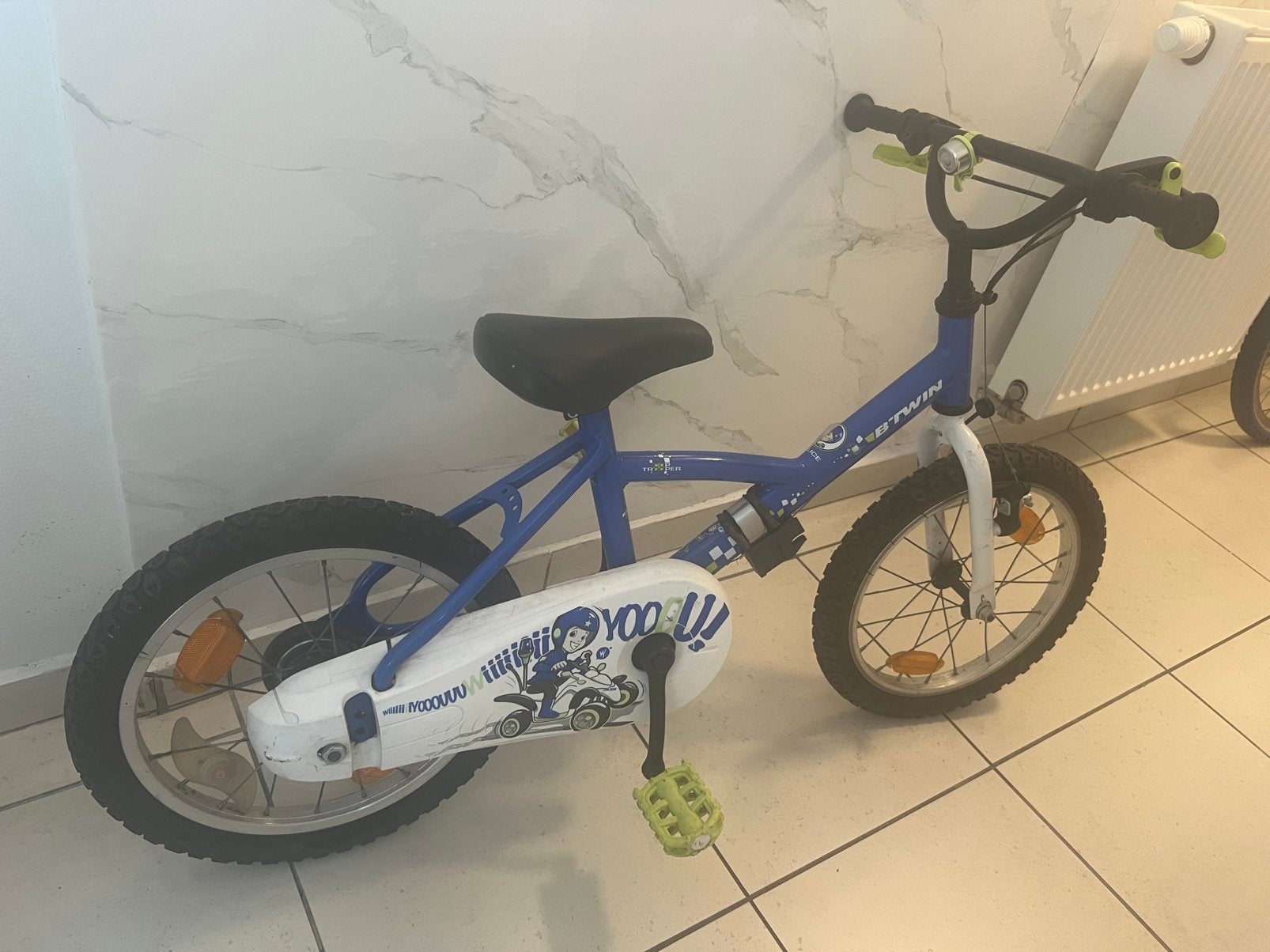 Velo B-TWIN pour enfants 5-6 ans, Vélos & Vélomoteurs, Enlèvement ou Envoi, Comme neuf