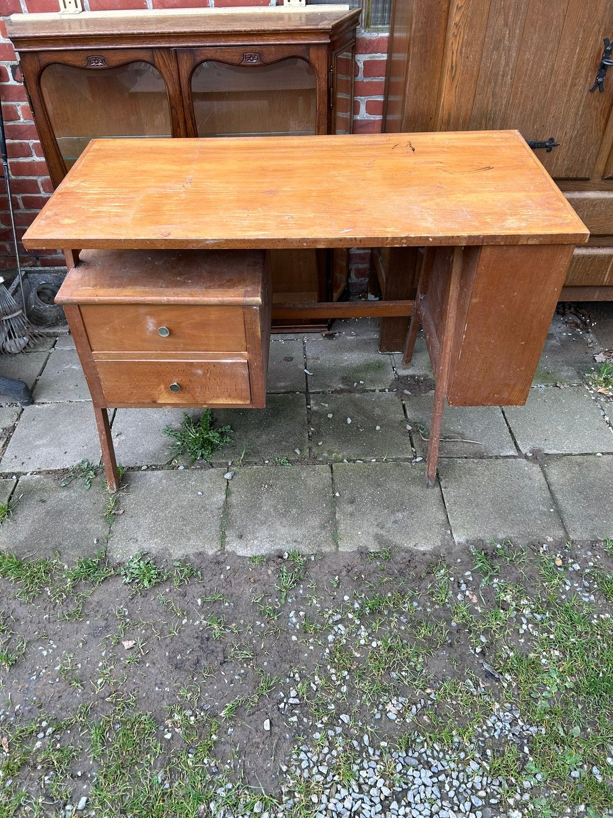 Vintage bureau, Enlèvement, Utilisé, Vintage