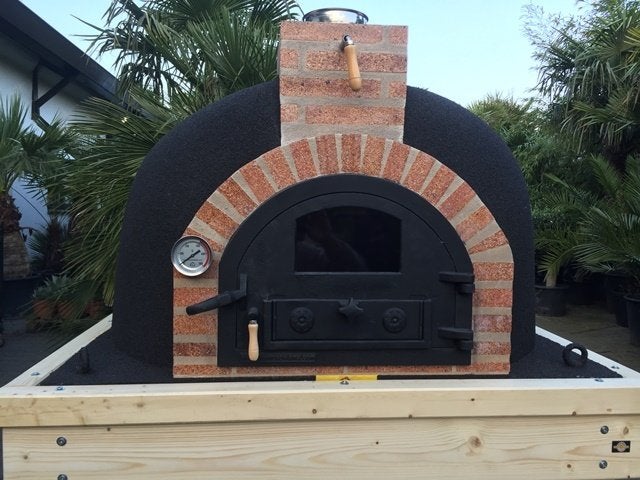 Hout-oven traditional brick / high aluminia 120/90cm, Ophalen, Nieuw