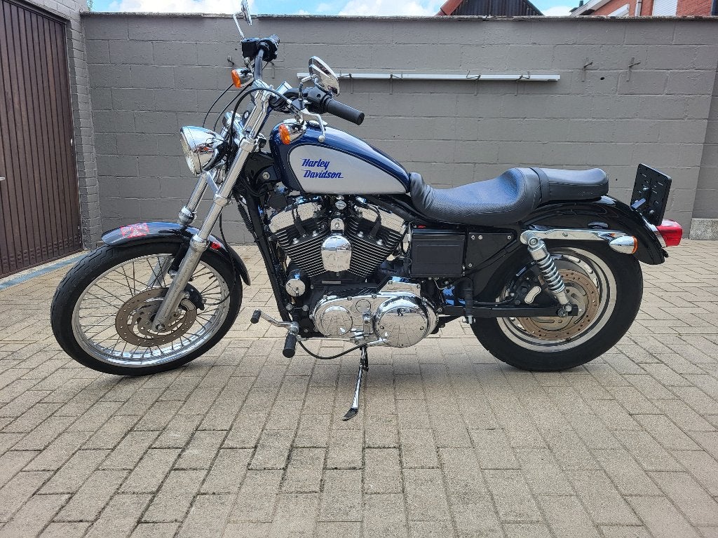 à vendre Harley Davidson Sportster Custom 1200 - 2002, Motos, Occasion, Plus de 35 kW, Chopper, 2 cylindres