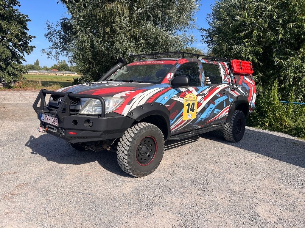 Toyota Hilux 2.5 D-4D double cab bj2010, Auto's, Toyota, Euro 5, SUV of Terreinwagen, Hilux, 750 kg