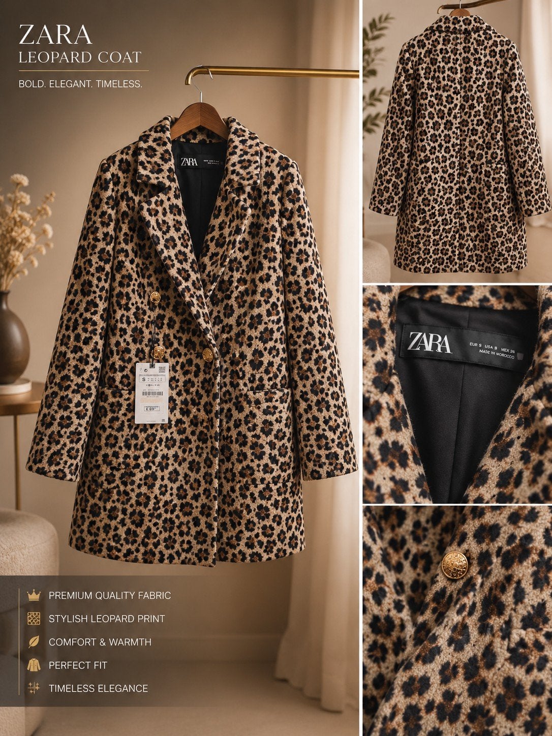 Zara dames jas, Kleding | Dames, Jassen | Winter, Ophalen of Verzenden