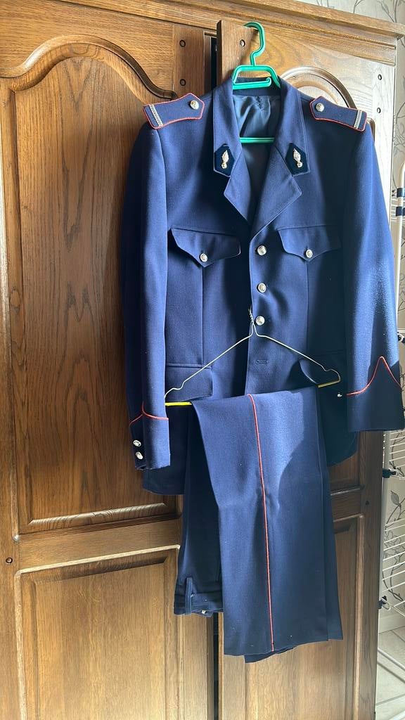 Vareuse gendarmerie belge + pantalon, Verzamelen, Ophalen, Rijkswacht